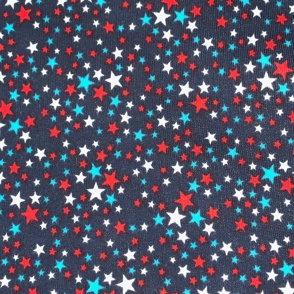 Brand New Lands End Serious Sweats French Terry Star Print Sweatshirt M - Picture 10 of 10